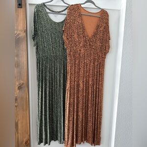 2 maxi dresses purchased from Amazon… XXL
